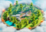 build custom minecraft map city spawn lobby castle survival world builder server